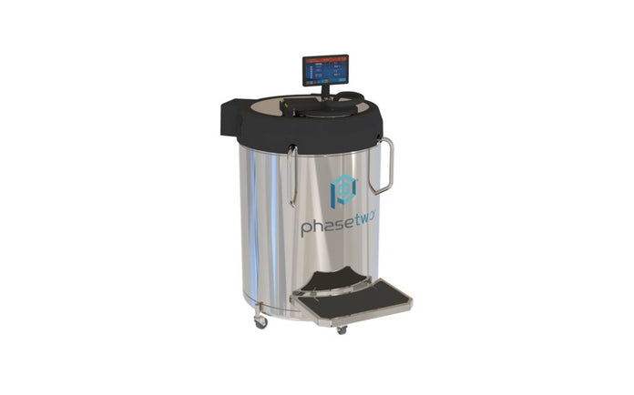Phasetwo - HCHE20-Cont-GB - High Capacity High Efficiency Cryogenic Freezer with DLS3 Controller & Gas Bypass