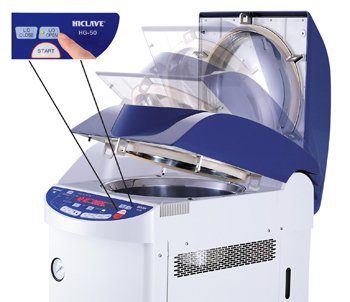 Amerex - HG-50 - Hirayama HG-Series Autoclaves with an Innovative Feature