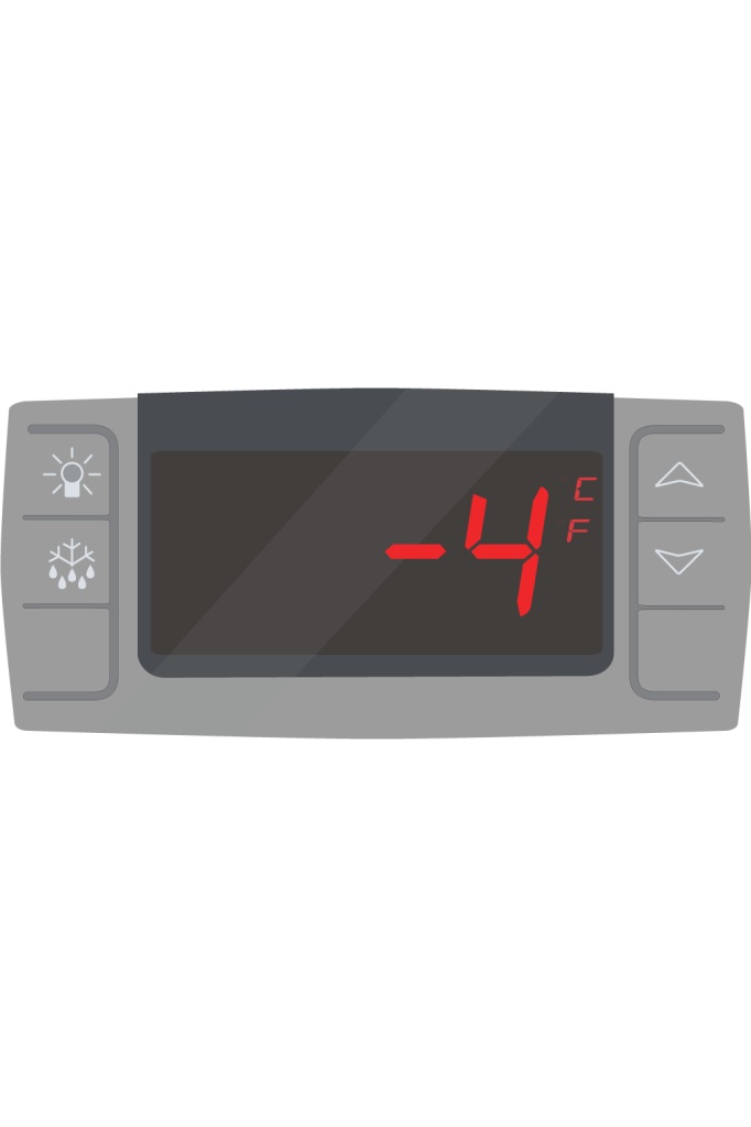 American Biotech Supply - PH-ABT-HC-UCBI-0420SS-LH - 4.2 Cu. Ft. Pharmacy Undercounter Built-In Freezer, Left Hinged - Stainless Steel