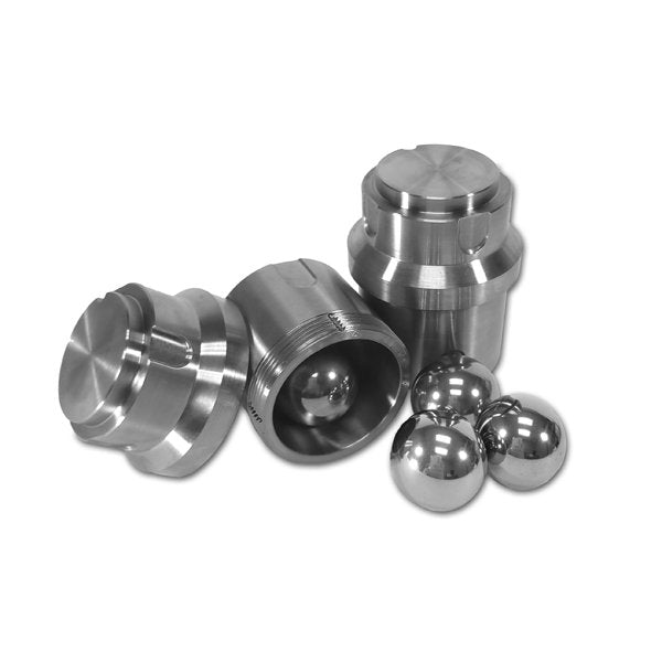 Benchmark Scientific - IPD9600-50S - 50ml Stainless Steel Grinding Jar, Pack of 2