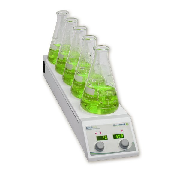 Benchmark Scientific - IPS7000-5 - MHS-5 Five Position Hotplate Stirrer