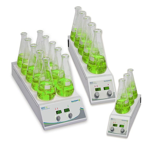 Benchmark Scientific - IPS7000-GROUP - Benchmark™ Industrial Multi-Position Hotplate Stirrer