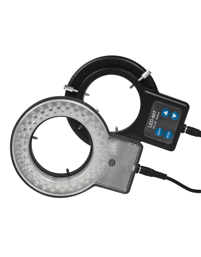 Motic Instruments - 1101002402701 - LED Ring Illumination 60T Dimmable and Segmentable