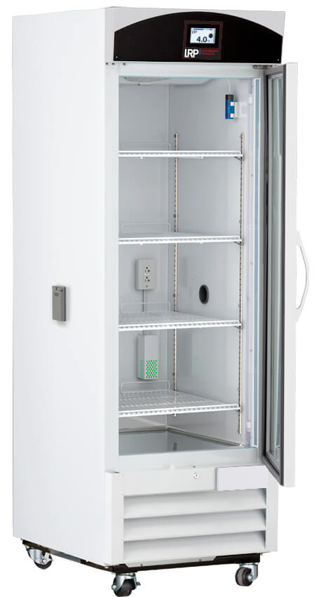 Lab Research Products - LRP-HC-CP-TS - Capacity TempLog Plus Series Glass Door Chromatography Refrigerator