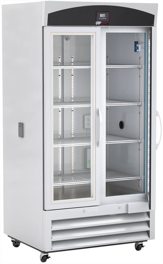 Lab Research Products - LRP-HC-CP-36 - 36 Cu. Ft. Capacity Plus Series Glass Door Chromatography Refrigerator