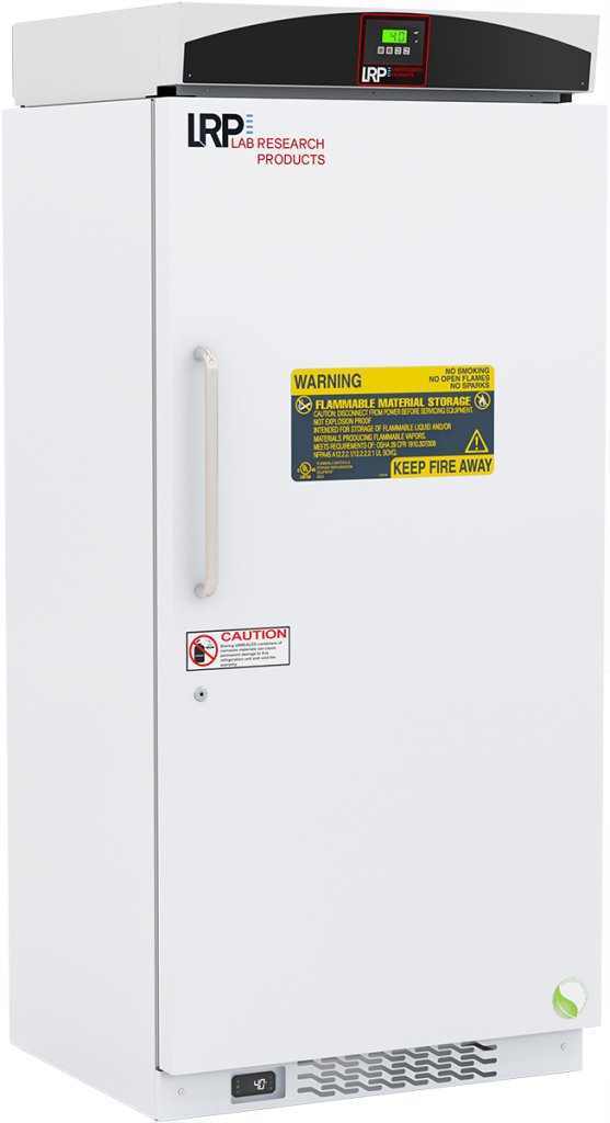 Lab Research Products (LRP) - LRP-HC-FRP-30 - 30 Cu. Ft. Plus Series Flammable Storage Refrigerator