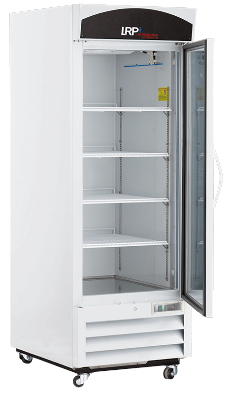 Lab Research Products - LRP-HC-LB - Basic Series Glass Door Laboratory Refrigerator