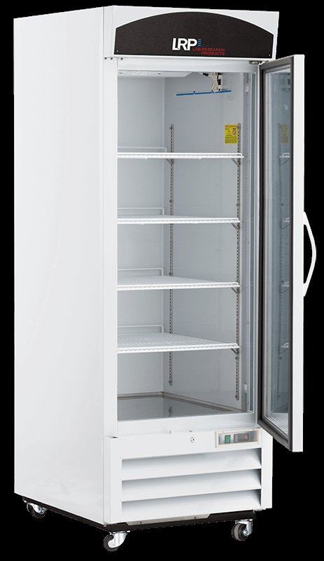 Lab Research Products - LRP-HC-LB-26 - 26 Cu. Ft. Basic Series Glass Door Laboratory Refrigerator