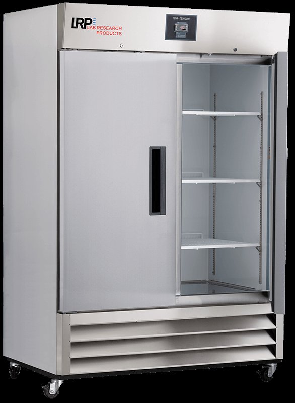 Lab Research Products - LRP-HC-SSP-49FA - 49 Cu. Ft. Plus Series Stainless Steel Auto Defrost Laboratory Freezer (-20°C Operation)
