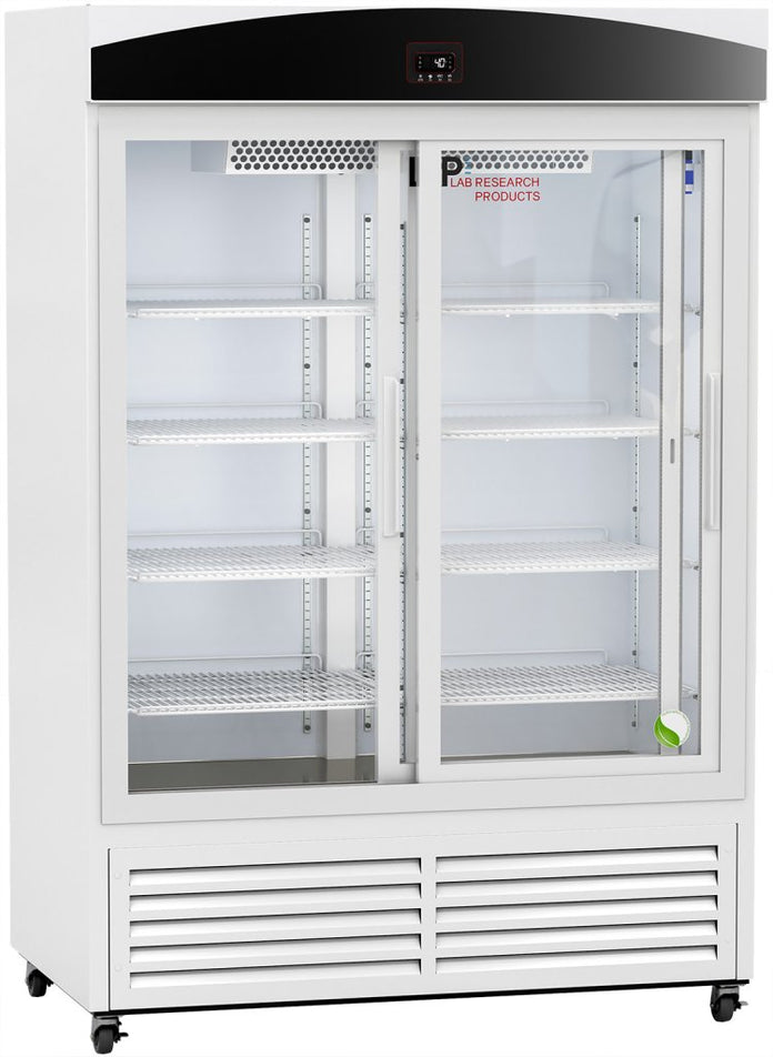 Lab Research Products (LRP) - LRP-VS-LP-47 - 47 Cu. Ft. Premier Sliding Glass Door Laboratory Refrigerator with Variable Speed Compressor