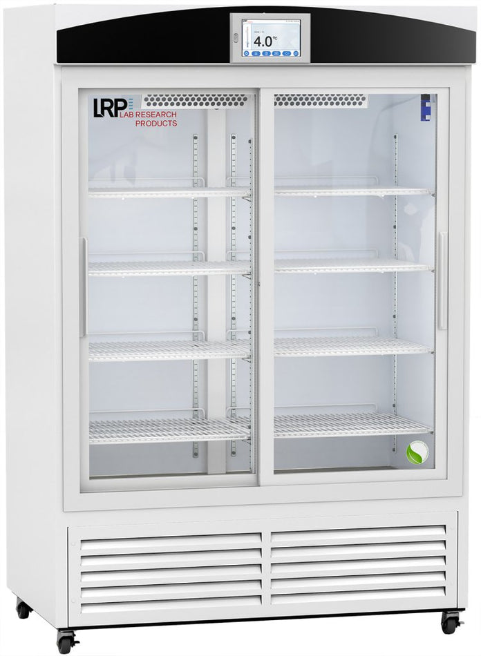 Lab Research Products (LRP) - LRP-VS-LP-47-TS - 47 Cu. Ft. Touchscreen Sliding Glass Door Laboratory Refrigerator with Variable Speed Compressor