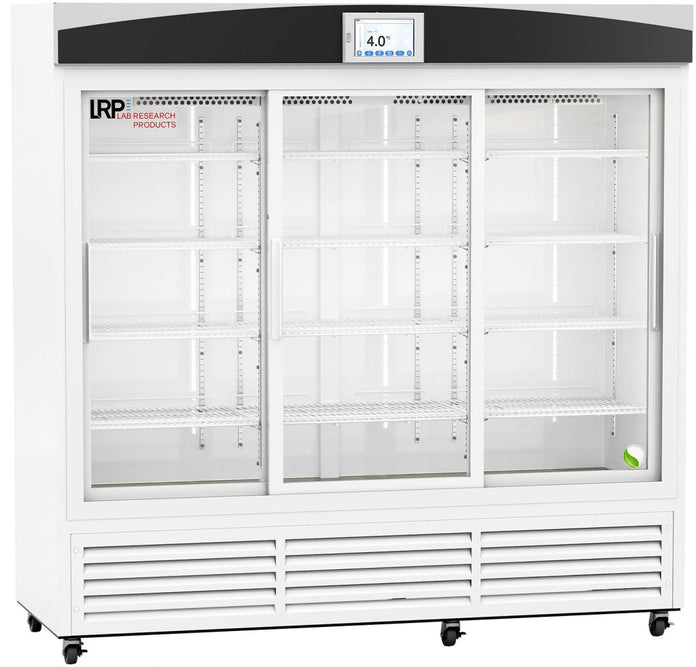 Lab Research Products (LRP) - LRP-VS-LP-69-TS - 69 Cu. Ft. Touchscreen Sliding Glass Door Laboratory Refrigerator with Variable Speed Compressor