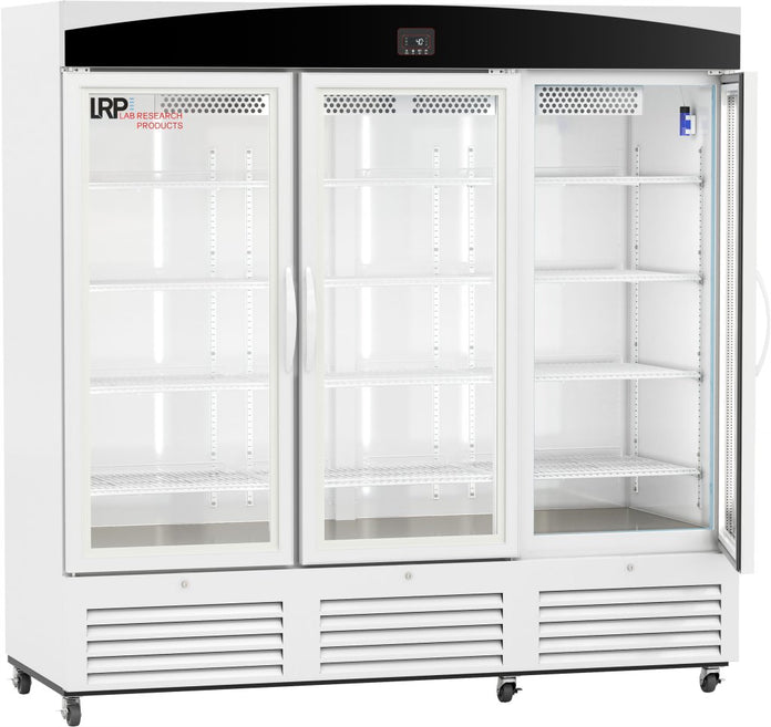 Lab Research Products (LRP) - LRP-VS-LP-72 - 72 Cu. Ft. Plus Series Glass Door Laboratory Refrigerator
