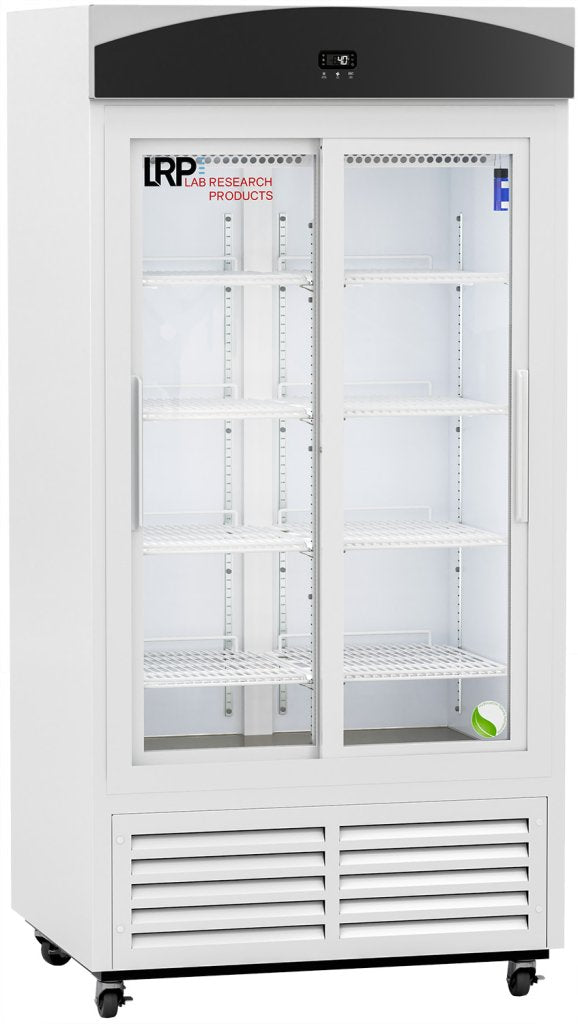 Lab Research Products (LRP) - LRP-VS-LS-33 - 33 Cu. Ft. Standard Sliding Glass Door Laboratory Refrigerator