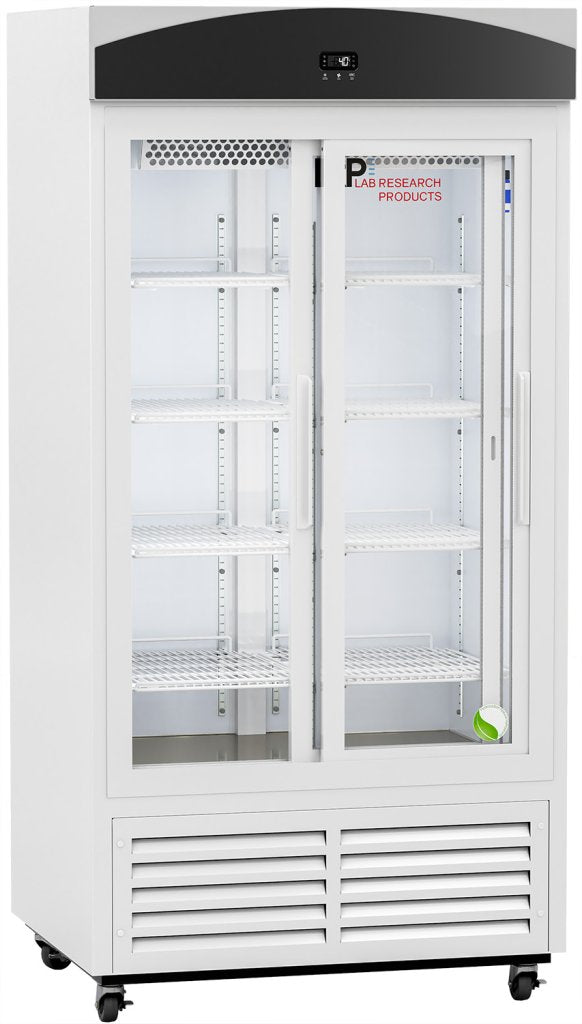 Lab Research Products (LRP) - LRP-VS-LS-33 - 33 Cu. Ft. Standard Sliding Glass Door Laboratory Refrigerator