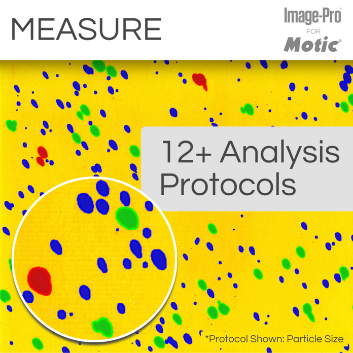 Motic Instruments - MB-SW-MA-PROU - Motic Analysis Professional Upgrade 64-Bit for Basic & Standard
