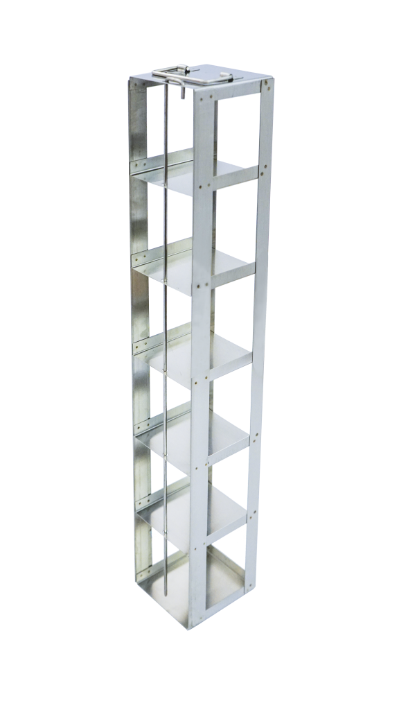MCF-6-3 - Vertical Rack for Mini 3" Boxes, Holds 6 Boxes