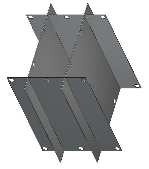 Crystal Industries - P-4R9951 - Platform Divider for Baxter/Fenwal Bag Canister Frames F-C-4R9951