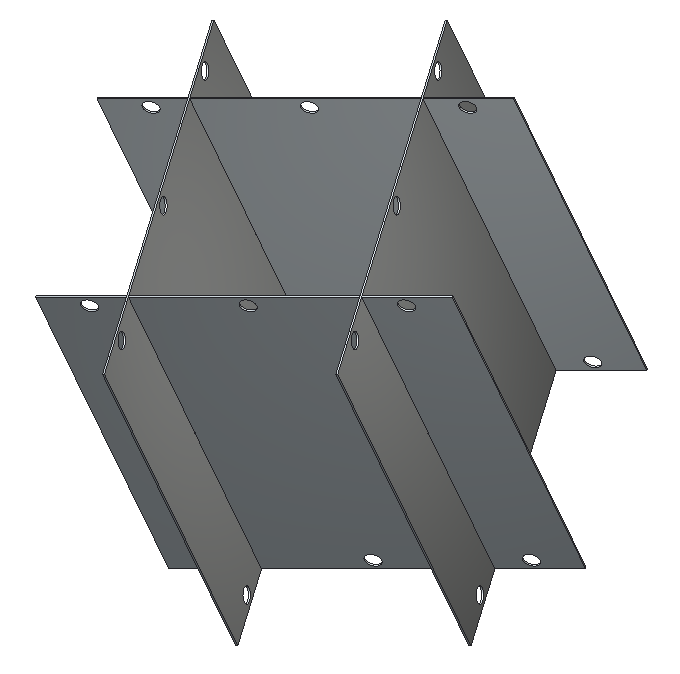 Crystal Industries - P-91D - Platform Divider for Stericon Bag Canister Frames F-C-91D