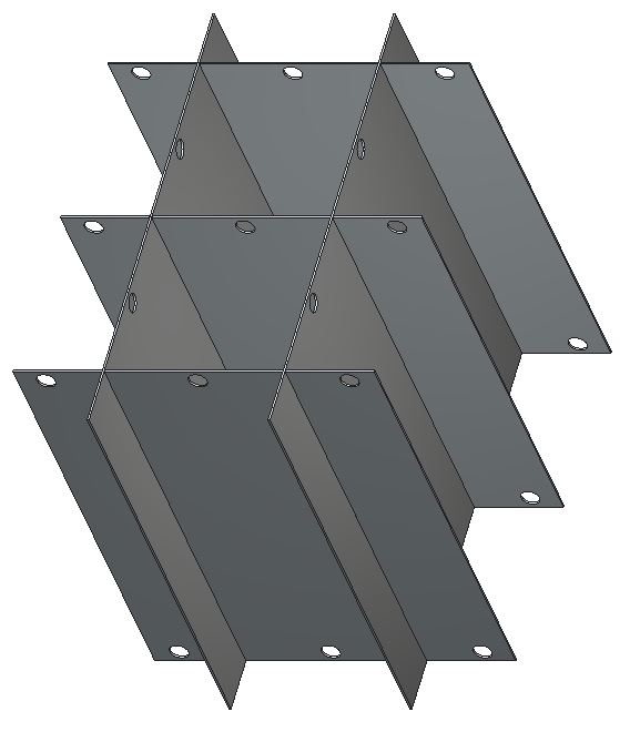 P-CBBC-V1 - Platform Divider for Med Sep Bag Canister Frames F-CBBC-V1