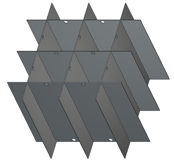 Crystal Industries - P-4R9953 - Platform Divider for Baxter/Fenwal Bag Canister Frames F-C-4R9953