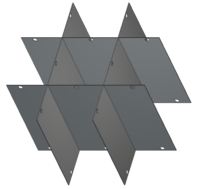 Crystal Industries - P-91D - Platform Divider for Stericon Bag Canister Frames F-C-91D