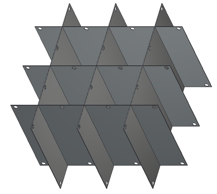 Crystal Industries - P-4R9955 - Platform Divider for Baxter/Fenwal Bag Canister Frames F-C-4R9955