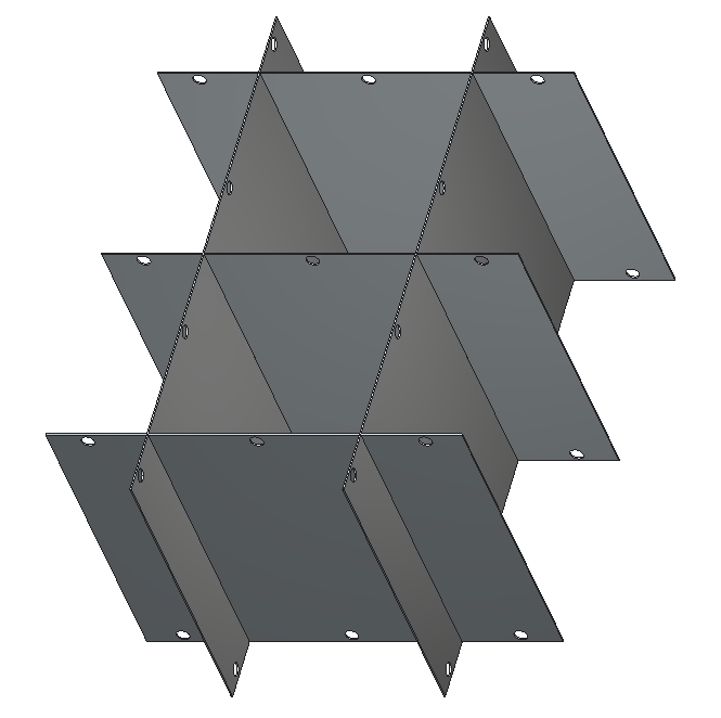 Crystal Industries - P-4R9959 - Platform Divider for Baxter/Fenwal Bag Canister Frames F-C-4R9959