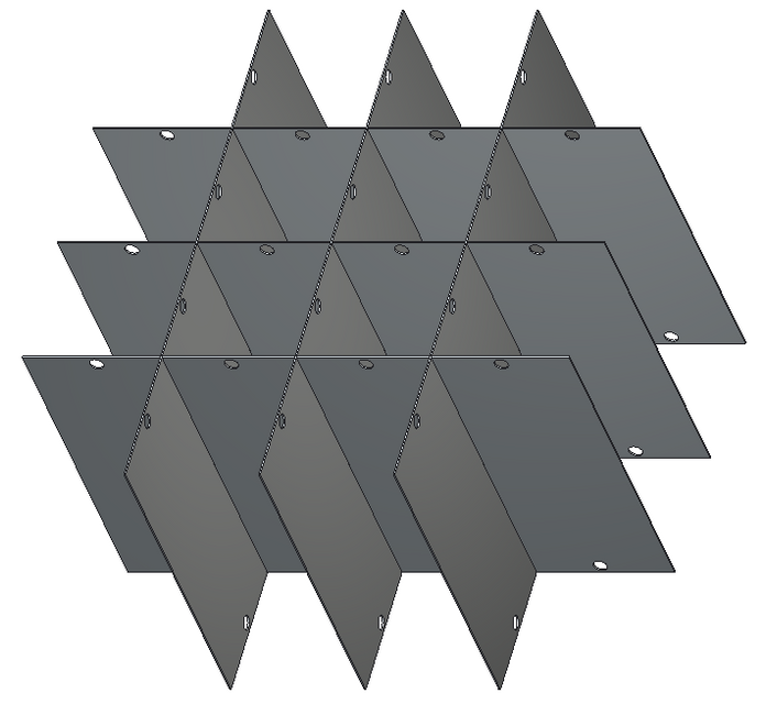 Crystal Industries - P-CBBC-V1 - Platform Divider for Med Sep Bag Canister Frames F-CBBC-V1