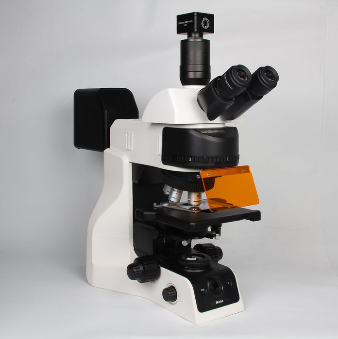 Motic Instruments - 1100104601151 - PA53 FS6 EDF Upright Biomedical Microscopes with LUMOS FL LED