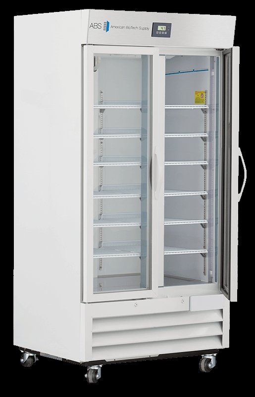 American Biotech Supply - PH-ABT-HC-36G - 36 Cu. Ft. Pharmacy Glass Door Refrigerator