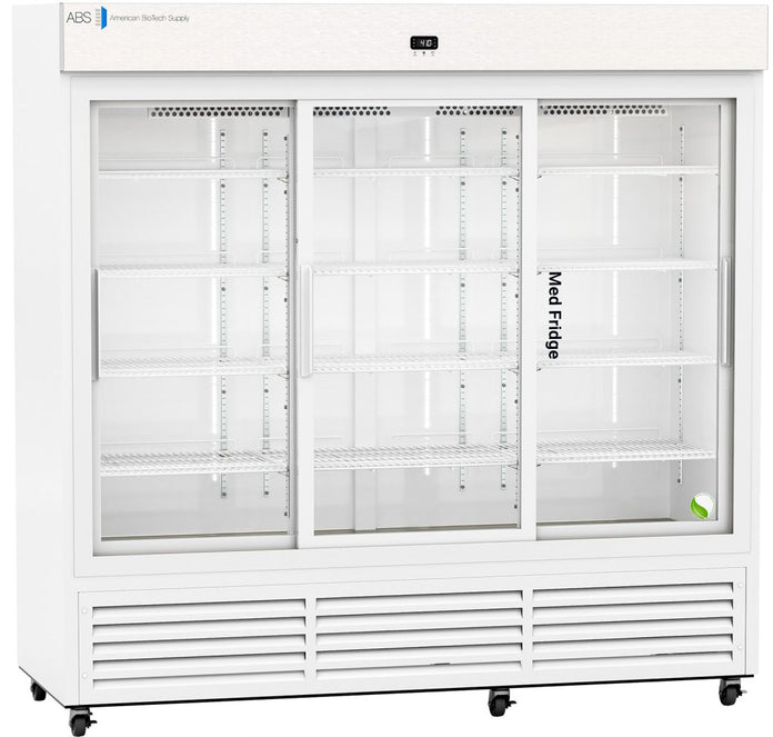 American Biotech Supply - PH-ABT-VS-S69G - 69 Cu. Ft. Standard Sliding Glass Door Pharmacy Refrigerator