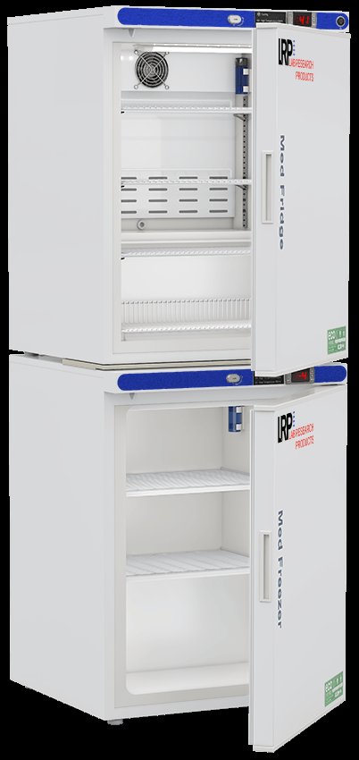 Lab Research Products - PH-LRP-HC-RFC1020 - 10 Cu. Ft. Pharmacy Refrigerator & Freezer (-20°C Operation) Solid Door Combination