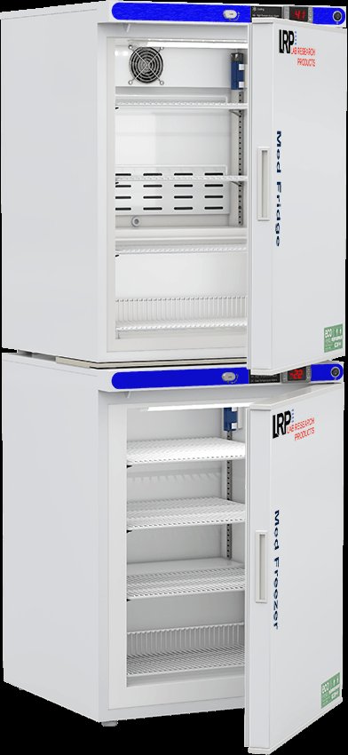 Lab Research Products - PH-LRP-HC-RFC1030 - 10 Cu. Ft. Pharmacy Solid Door Refrigerator & Freezer (-30°C Operation) Combination