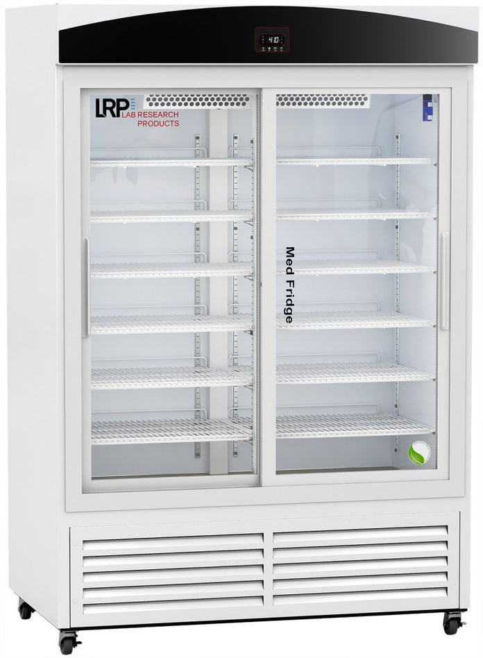 Lab Research Products (LRP) - PH-LRP-VS-47G - 47 Cu. Ft. Premier Sliding Glass Door Pharmacy Refrigerator with Variable Speed Compressor