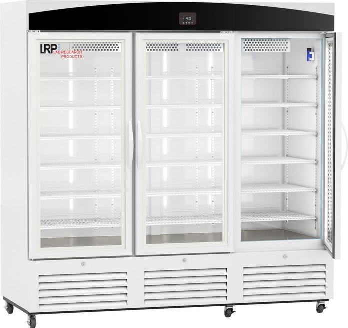 Lab Research Products (LRP) - PH-LRP-VS-S72G - 72 Cu. Ft. Basic Series Glass Door Pharmacy/Vaccine Refrigerator