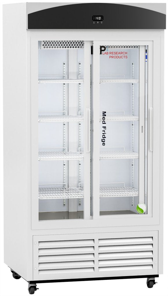 Lab Research Products (LRP) - PH-LRP-VS-S33G - 33 Cu. Ft. Standard Sliding Glass Door Pharmacy Refrigerator