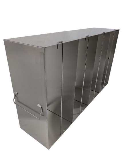 Crystal Industries - UF-MIXED - Upright Freezer Rack for Mixed Storage of 2", 3", and 3.75" Boxes