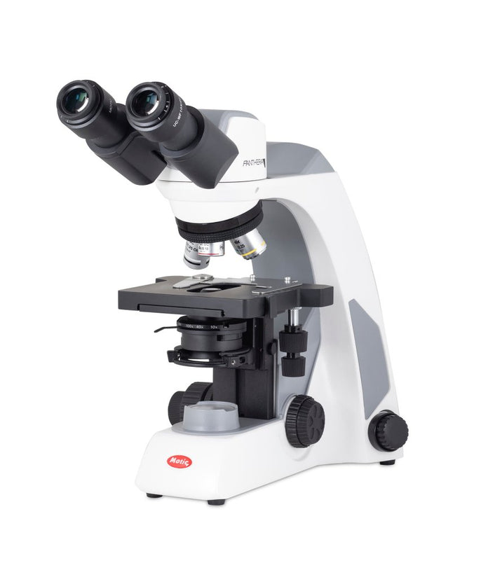 Motic Instruments - 1100104601126 - Panthera E2 Trinocular 50/50 Upright Microscopes
