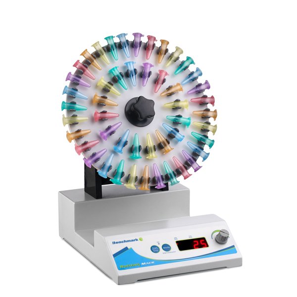 Benchmark Scientific - R5010 - Rotating Mixer with Rotisseries for 1.5/2.0, 15 and 50ml Tubes, 115V