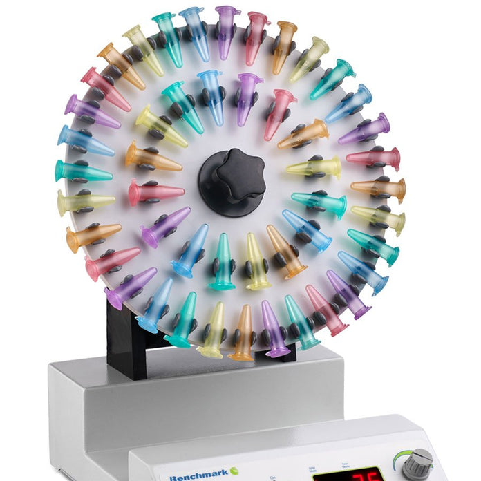 Benchmark Scientific - R5010 - Rotating Mixer with Rotisseries for 1.5/2.0, 15 and 50ml Tubes, 115V