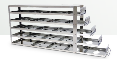 PHCbi - SDR-524-N - Sliding Drawer Racks for 2" Fiberboard Boxes