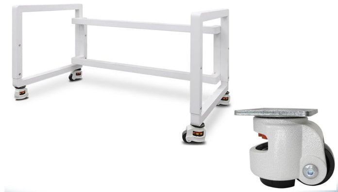 ESCO - STA-6A0 - Support Stand Telescoping with Leveling Feet and Castors (28" to 36") for 6ft Cabinets