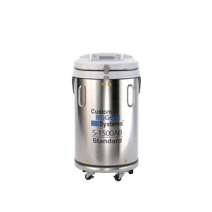 Custom Biogenic Systems - 33156 - Model S-1500AB, Standard LN2 Container Including 2301 Autofill-Monitor Systems with Gas By-Pass and LN2 Hose