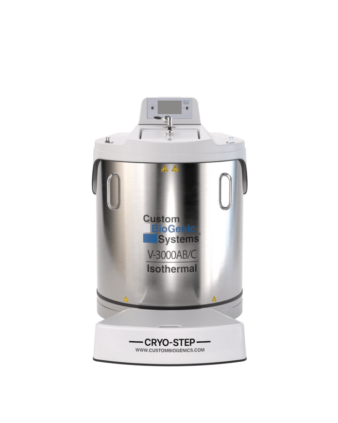 Custom Biogenic Systems - 77301C - V-3000AB/C Isothermal Carousel Freezer Including Series 2301 Autofill-Monitor System
