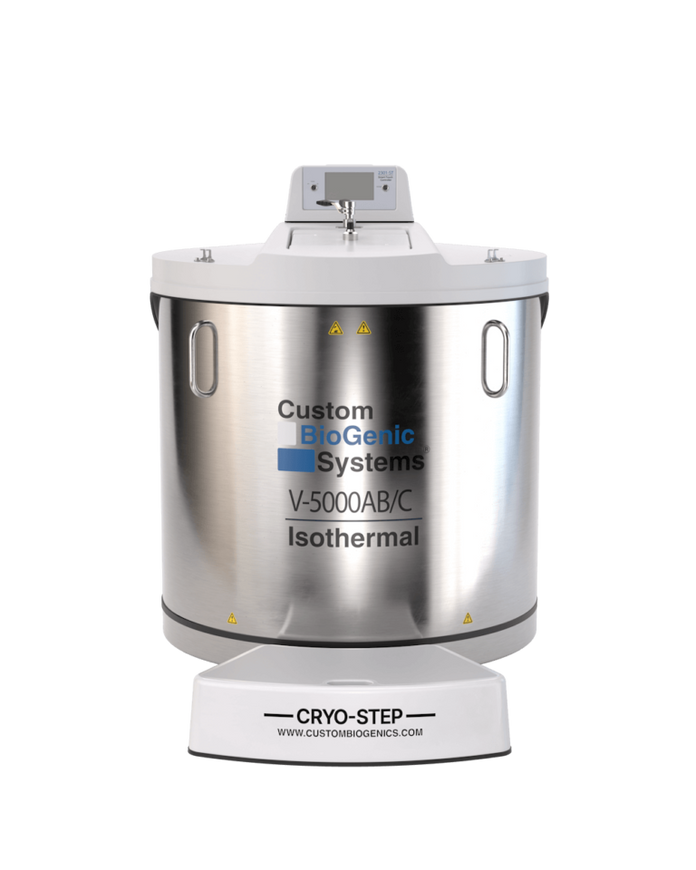 Custom Biogenic Systems - 77501C-ST - V-5000AB/C Isothermal Carousel Freezer Including Series 2301 ST (SmartTouch Controller) Autofill-Monitor System