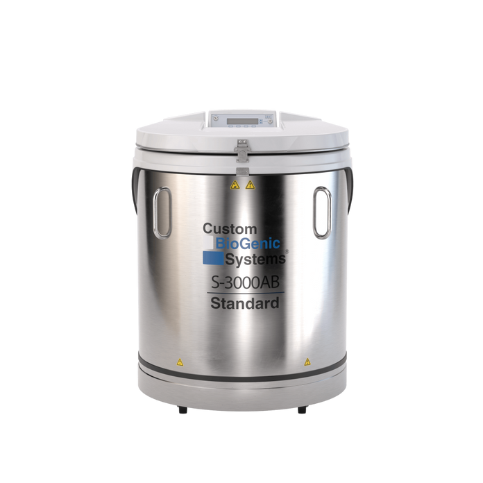 Custom Biogenic Systems - 33305 - Model S-3000AB, Standard LN2 Container Including 2301 Autofill-Monitor System with Gas By-Pass and LN2 Hose