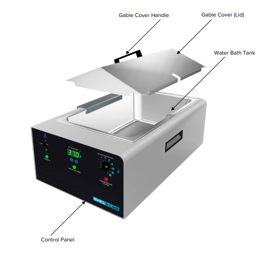 Sheldon Manufacturing Inc. - SWB23 - Digital Series Water Baths, 23L, 110-120V