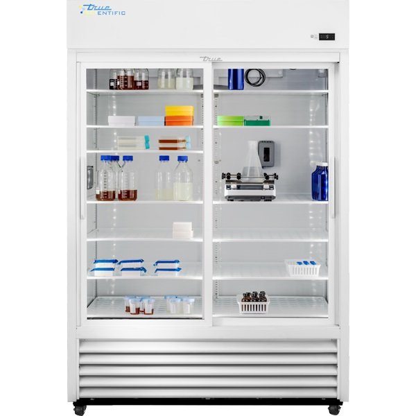 True Scientific - TSCI-1200CR-SLG-M-WW-1A - 42.5 Cu.Ft. 2 Sliding Glass Door Chromatography Refrigerator, 115V