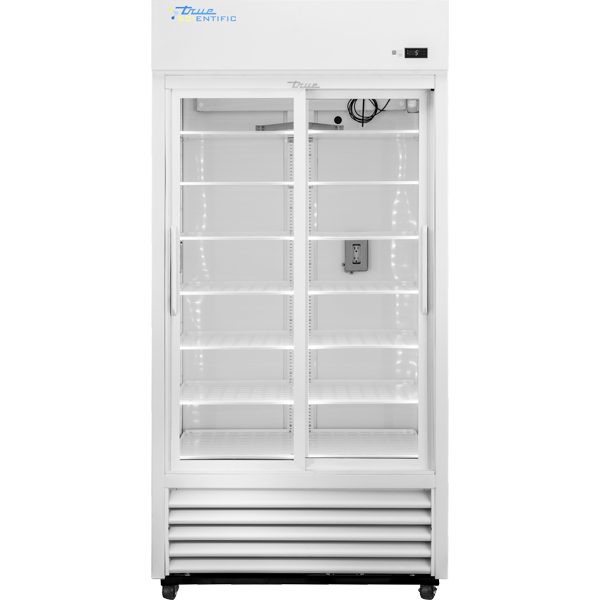 True Scientific - TSCI-850CR-SLG-M-WW-1A - 29.5 Cu.Ft. 2 Sliding Glass Door Chromatography Refrigerator, 115V